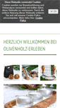 Mobile Screenshot of olivenholz-erleben.com